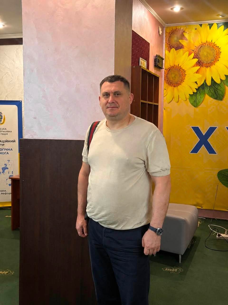 Учасник відкриття хабу «Вільні разом» в Ужгороді